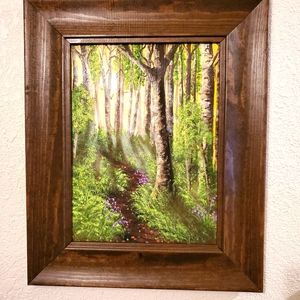 Peaceful ,Origional Art Oil Painting!